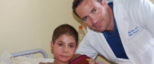 Dr. Beck with Child Patient