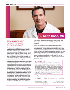 Dr. Rose in Coast Magazine